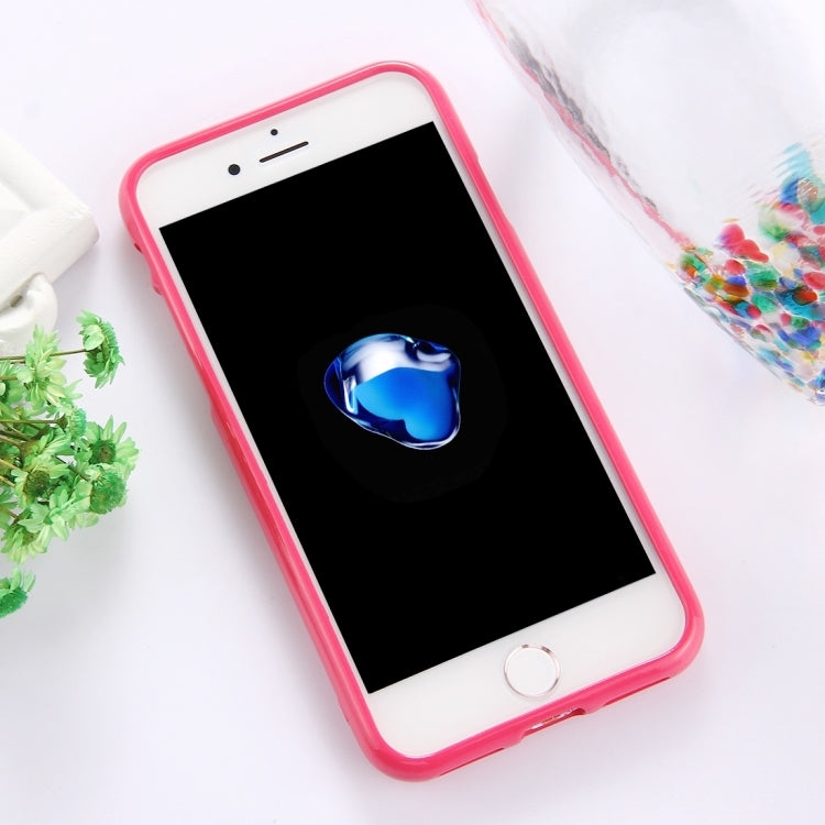 GOOSPERY JELLY CASE for  iPhone 8 & 7  TPU Glitter Powder Drop-proof Protective Back Cover Case