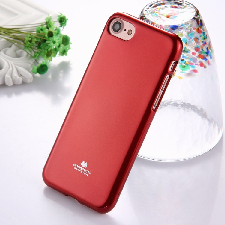 GOOSPERY JELLY CASE for  iPhone 8 & 7  TPU Glitter Powder Drop-proof Protective Back Cover Case