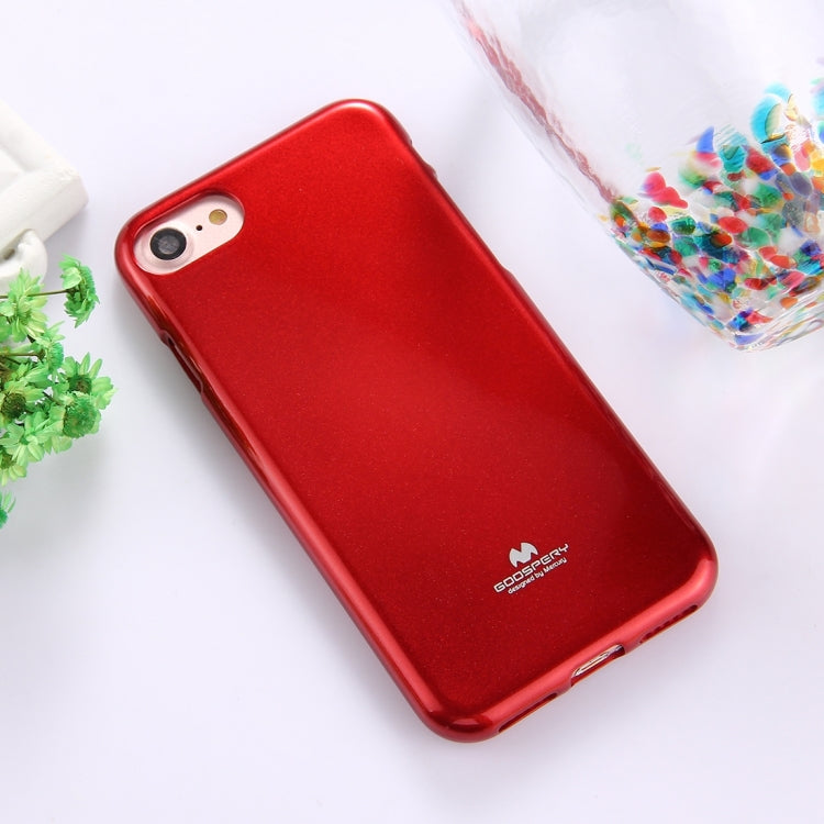 GOOSPERY JELLY CASE for  iPhone 8 & 7  TPU Glitter Powder Drop-proof Protective Back Cover Case