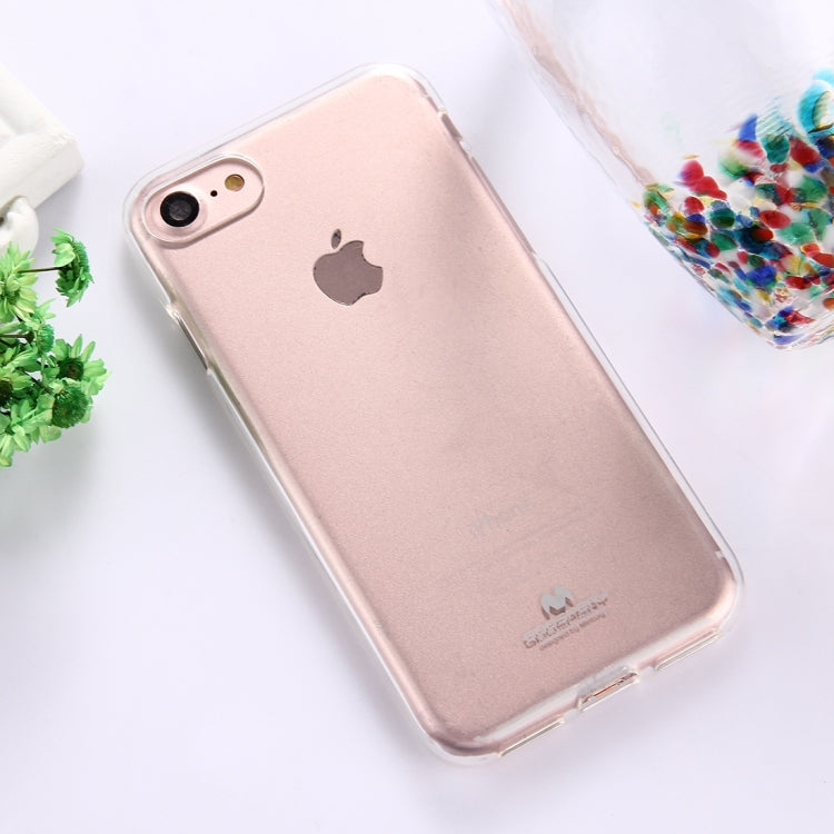 GOOSPERY JELLY CASE for  iPhone 8 & 7  TPU Glitter Powder Drop-proof Protective Back Cover Case
