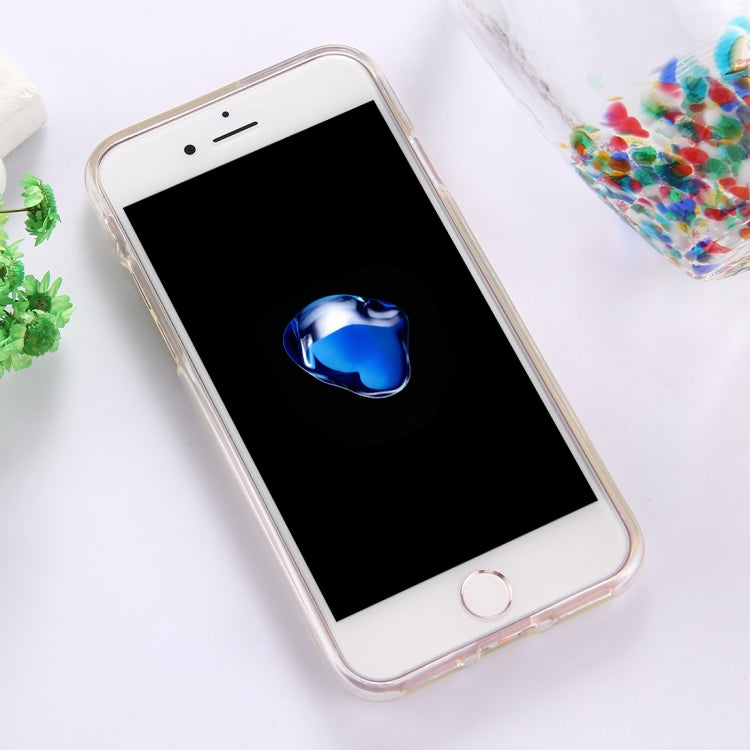GOOSPERY JELLY CASE for  iPhone 8 & 7  TPU Glitter Powder Drop-proof Protective Back Cover Case