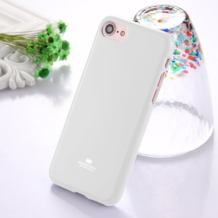 GOOSPERY JELLY CASE for  iPhone 8 & 7  TPU Glitter Powder Drop-proof Protective Back Cover Case