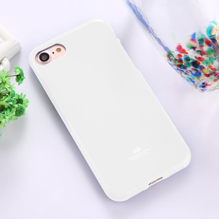 GOOSPERY JELLY CASE for  iPhone 8 & 7  TPU Glitter Powder Drop-proof Protective Back Cover Case