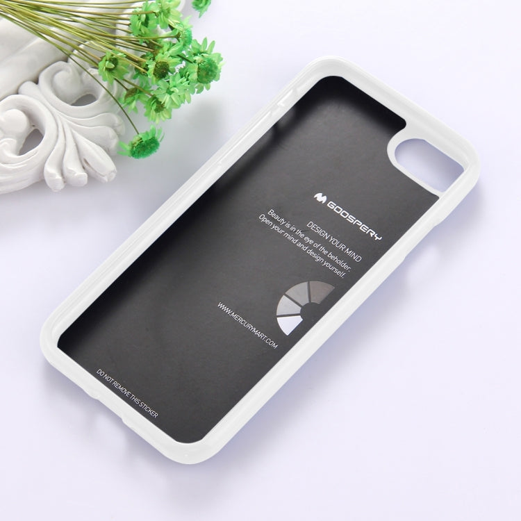 GOOSPERY JELLY CASE for  iPhone 8 & 7  TPU Glitter Powder Drop-proof Protective Back Cover Case