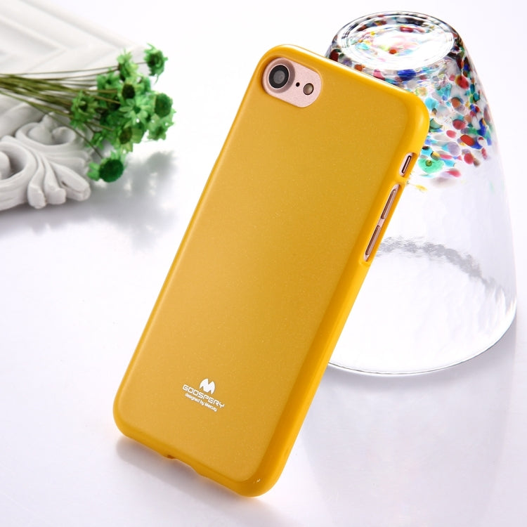 GOOSPERY JELLY CASE for  iPhone 8 & 7  TPU Glitter Powder Drop-proof Protective Back Cover Case