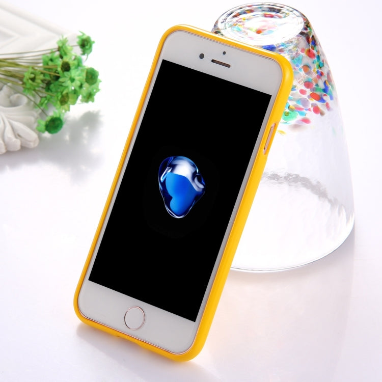 GOOSPERY JELLY CASE for  iPhone 8 & 7  TPU Glitter Powder Drop-proof Protective Back Cover Case