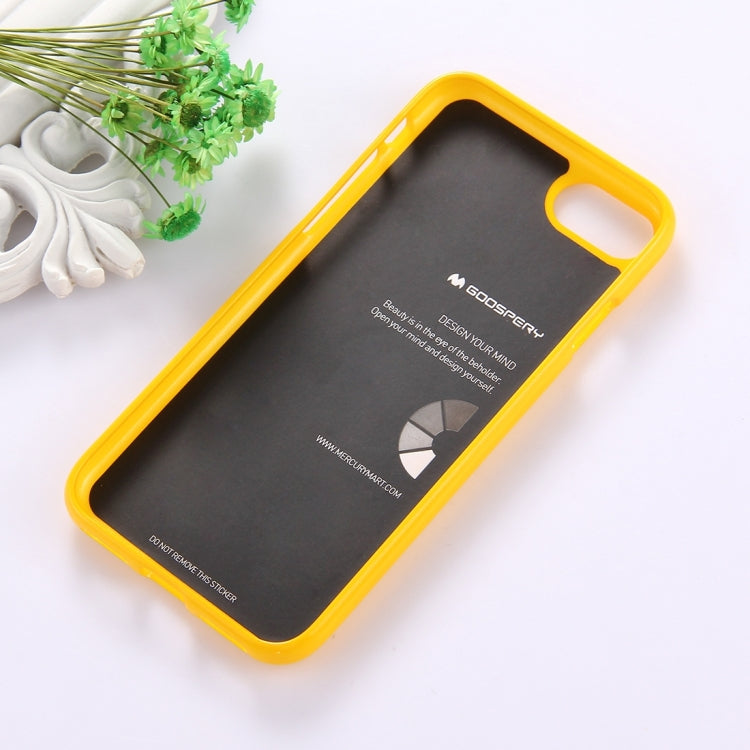 GOOSPERY JELLY CASE for  iPhone 8 & 7  TPU Glitter Powder Drop-proof Protective Back Cover Case