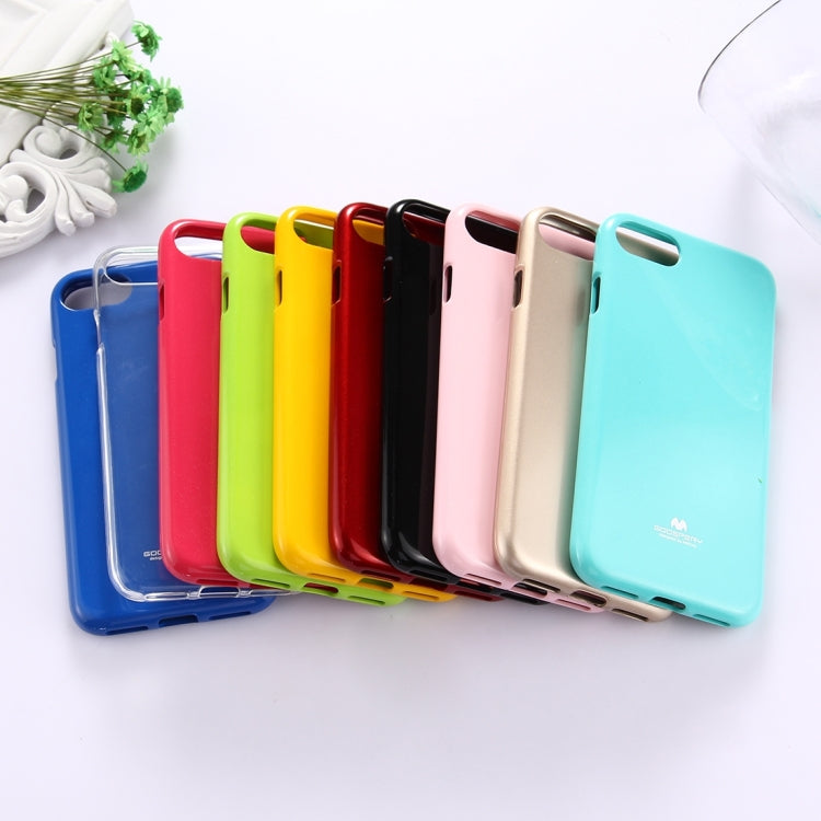 GOOSPERY JELLY CASE for  iPhone 8 & 7  TPU Glitter Powder Drop-proof Protective Back Cover Case