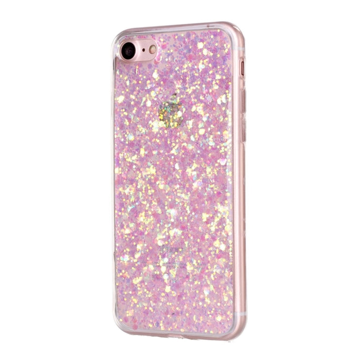 For  iPhone 8 & 7  Glitter Powder Soft TPU Protective Case