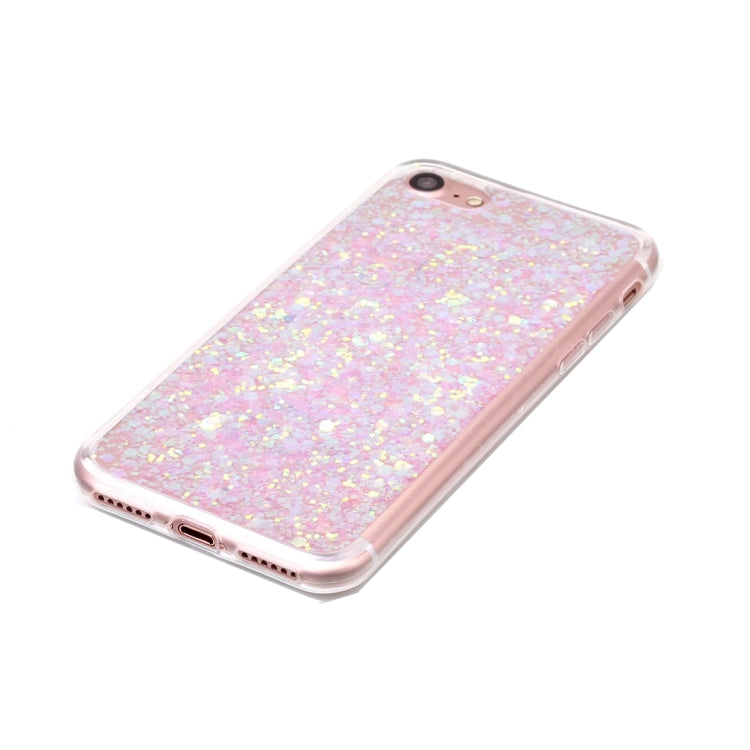 For  iPhone 8 & 7  Glitter Powder Soft TPU Protective Case