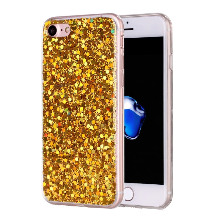 For  iPhone 8 & 7  Glitter Powder Soft TPU Protective Case