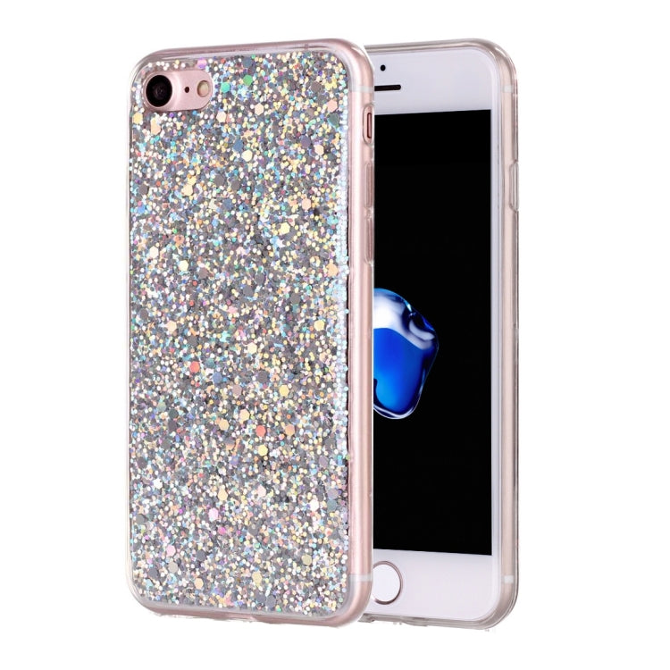 For  iPhone 8 & 7  Glitter Powder Soft TPU Protective Case
