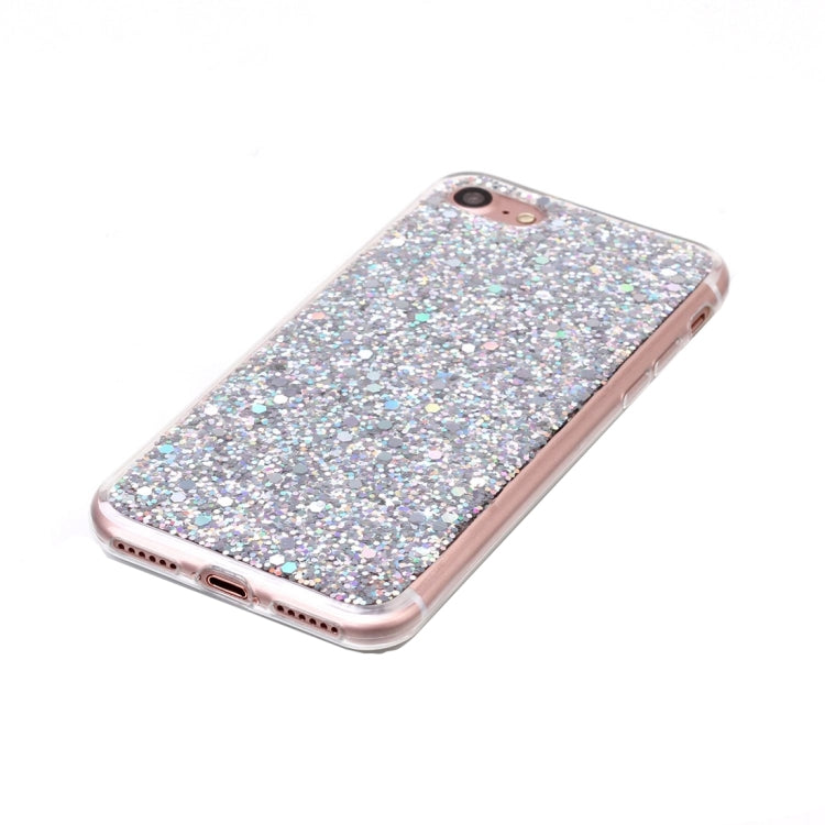 For  iPhone 8 & 7  Glitter Powder Soft TPU Protective Case