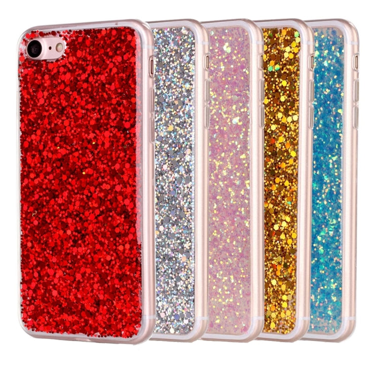 For  iPhone 8 & 7  Glitter Powder Soft TPU Protective Case