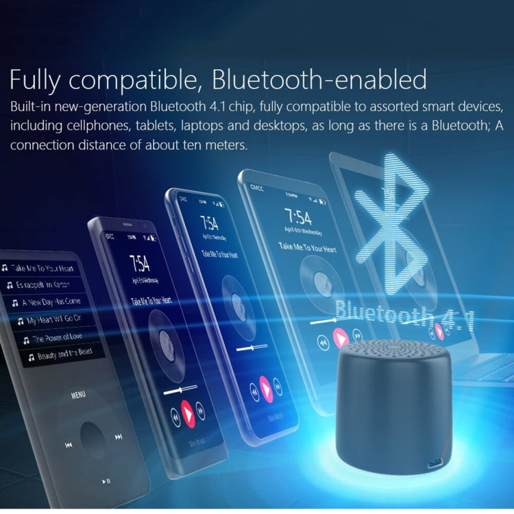 JAKCOM CS2 Portable Mini Speaker Selfie Soundbar Wireless Music Metal Bluetooth Loudspeakers