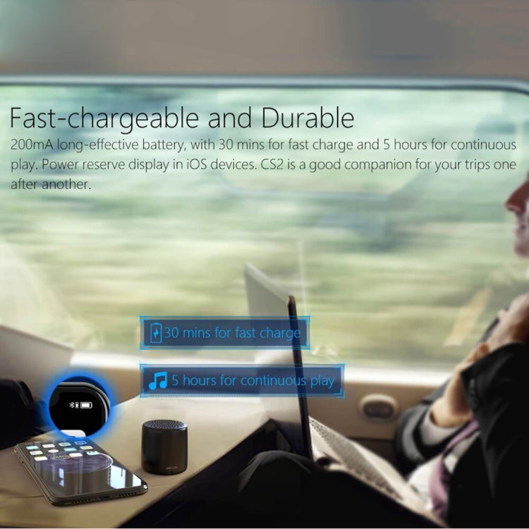 JAKCOM CS2 Portable Mini Speaker Selfie Soundbar Wireless Music Metal Bluetooth Loudspeakers