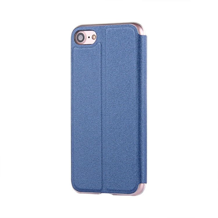For  iPhone 8 & 7  Horizontal Flip Leather Case with Call Display ID & Holder
