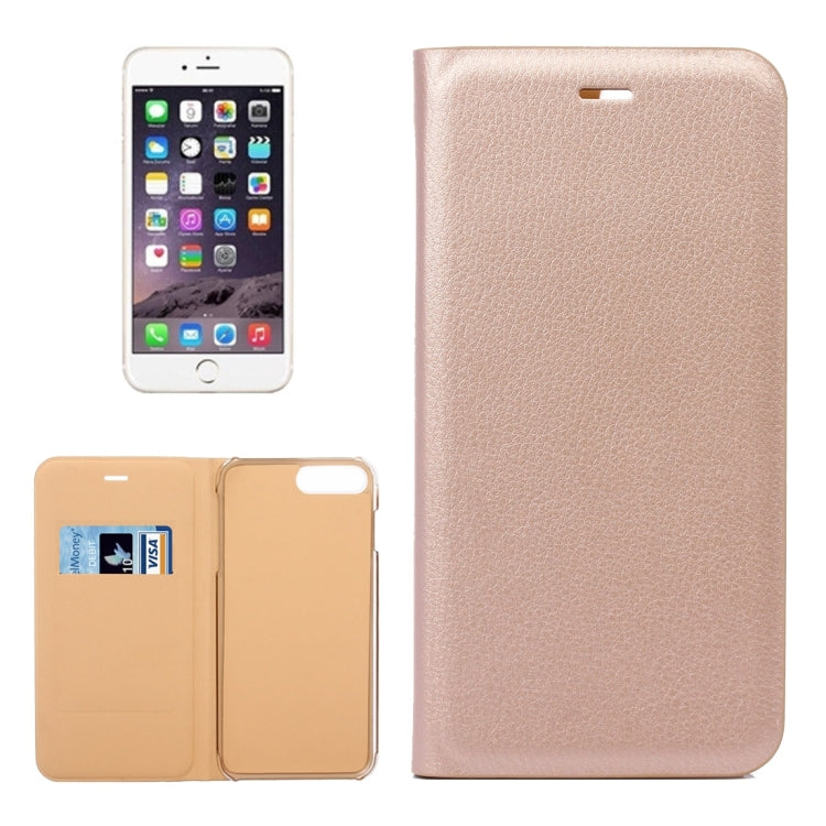 For  iPhone 8 & 7  Litchi Texture Horizontal Flip Leather Case with Card Slot