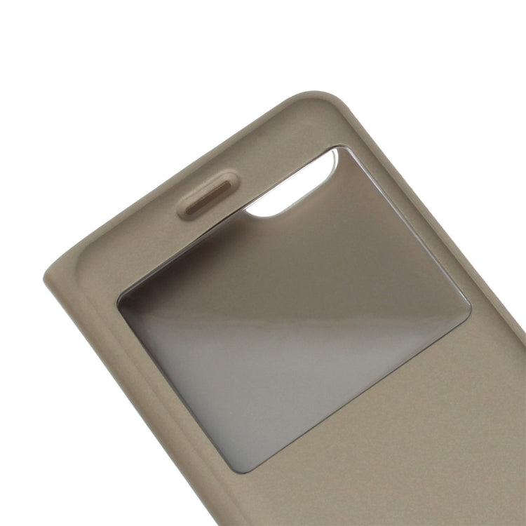 For  iPhone 8 & 7  Plain Weave Texture Horizontal Flip Leather Case with Call Display ID