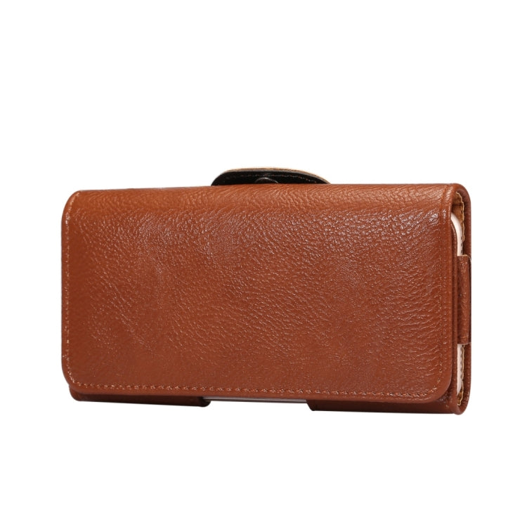 4.7 inch and Below Universal Bark Texture Vertical Flip Leather Case with Belt Hole for iPhone, Samsung, Xiaomi, Ulefone, DOOGEE, Blackview, HOMTOM, iMAN and other Smartphones(Brown)