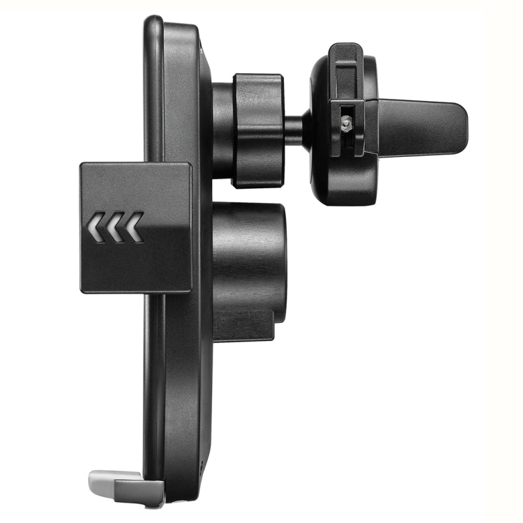 HAMTOD M20 10W Air Outlet 360 Degree Rotation QI Intelligent Sensor Car Wireless Charging Holder(Blue)