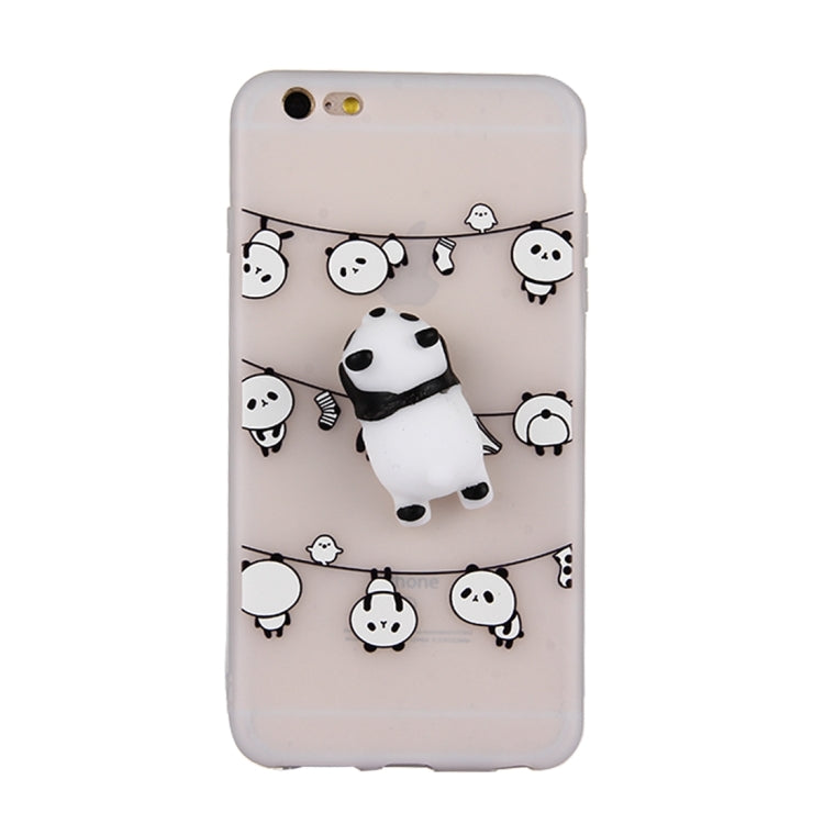 For  iPhone 8 & 7  3D Cartoon Squeeze Relief Squishy Dropproof Protective Back Cover Case