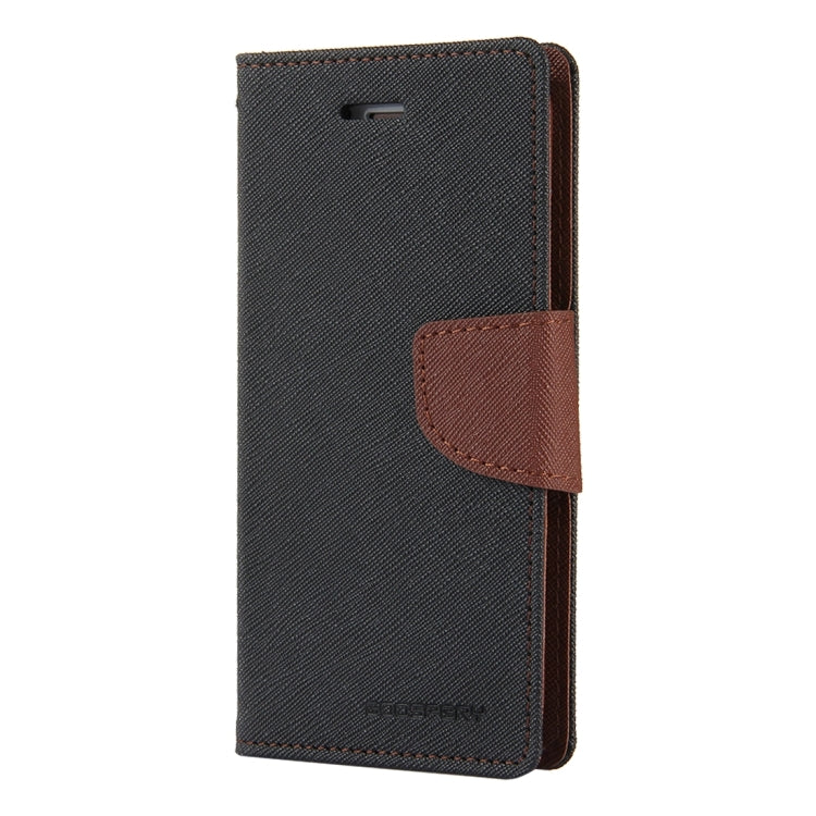 GOOSPERY FANCY DIARY for  iPhone 8 & 7  Cross Texture Horizontal Flip Leather Case with Card Slots & Wallet & Holder