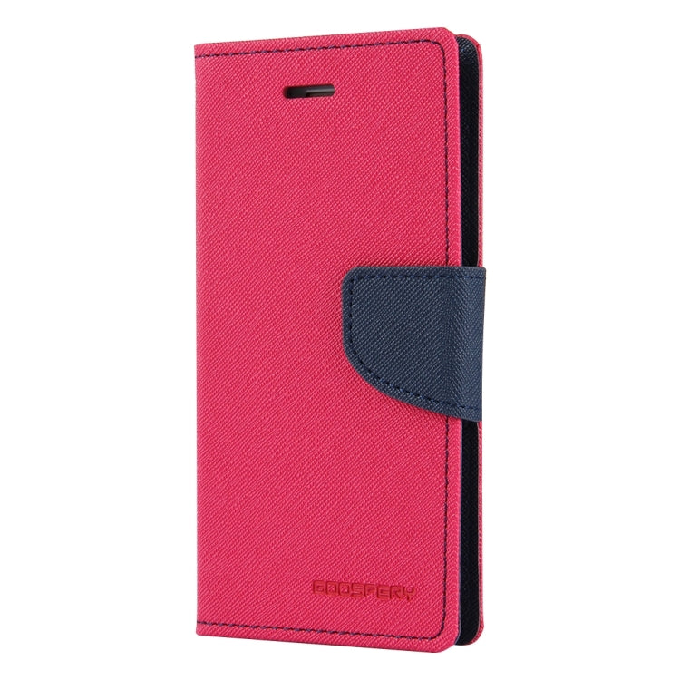 GOOSPERY FANCY DIARY for  iPhone 8 & 7  Cross Texture Horizontal Flip Leather Case with Card Slots & Wallet & Holder