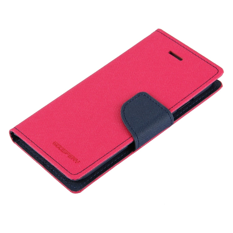 GOOSPERY FANCY DIARY for  iPhone 8 & 7  Cross Texture Horizontal Flip Leather Case with Card Slots & Wallet & Holder