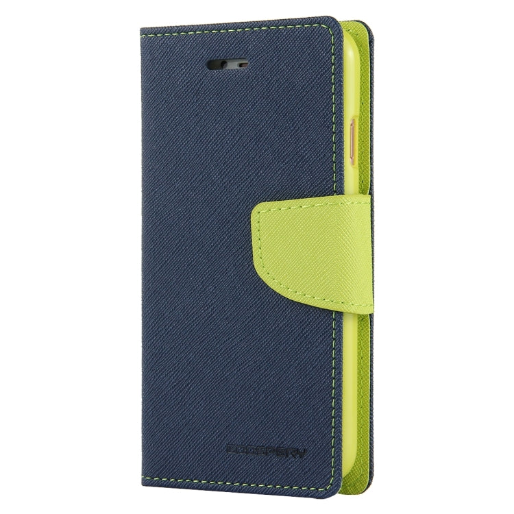 GOOSPERY FANCY DIARY for  iPhone 8 & 7  Cross Texture Horizontal Flip Leather Case with Card Slots & Wallet & Holder