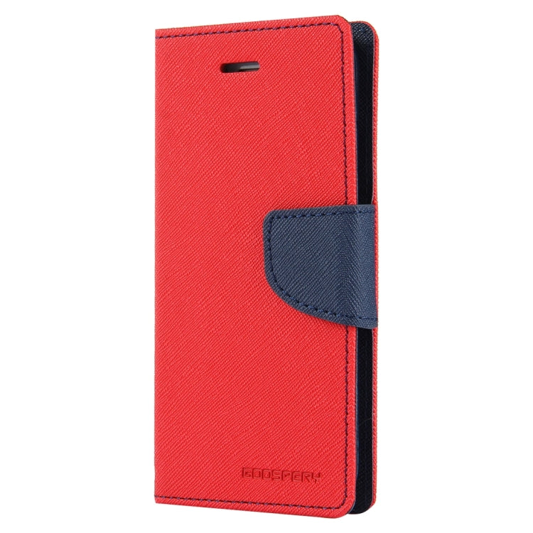 GOOSPERY FANCY DIARY for  iPhone 8 & 7  Cross Texture Horizontal Flip Leather Case with Card Slots & Wallet & Holder