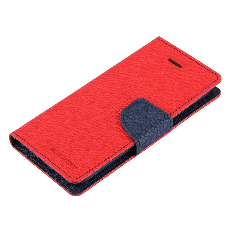 GOOSPERY FANCY DIARY for  iPhone 8 & 7  Cross Texture Horizontal Flip Leather Case with Card Slots & Wallet & Holder