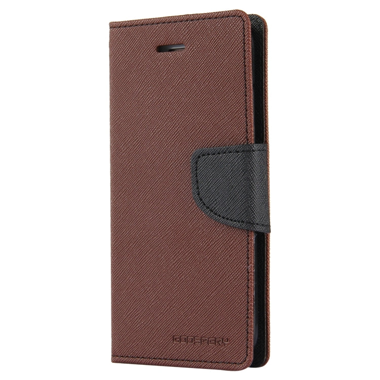 GOOSPERY FANCY DIARY for  iPhone 8 & 7  Cross Texture Horizontal Flip Leather Case with Card Slots & Wallet & Holder