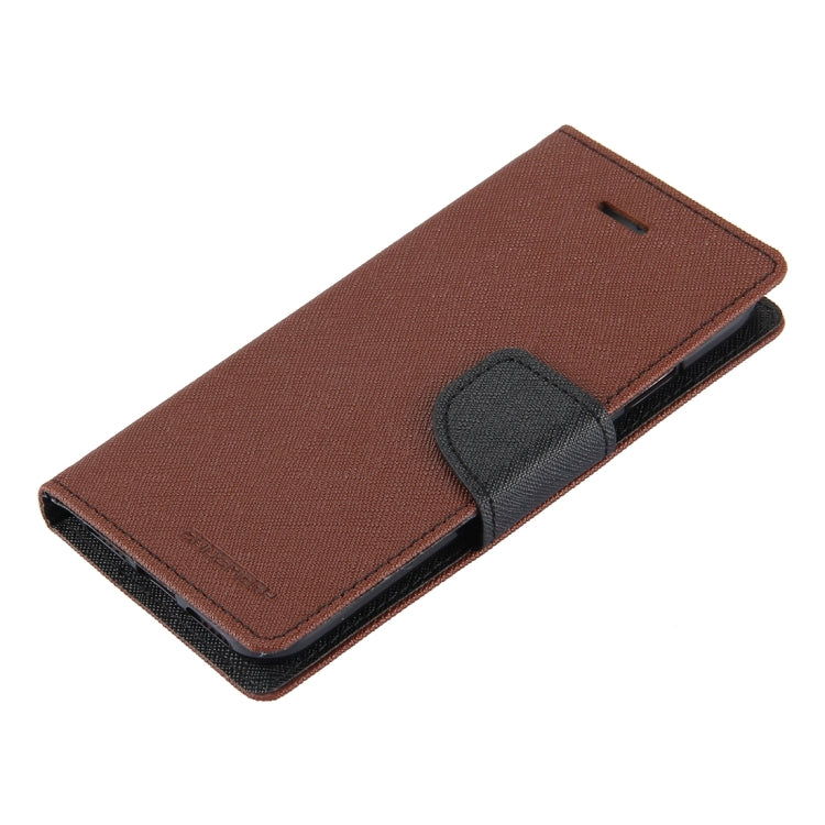 GOOSPERY FANCY DIARY for  iPhone 8 & 7  Cross Texture Horizontal Flip Leather Case with Card Slots & Wallet & Holder