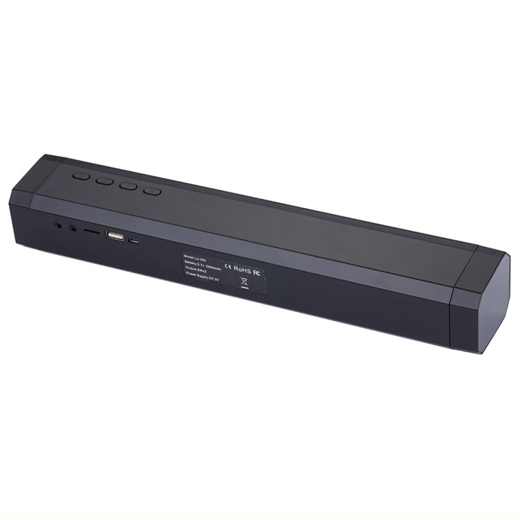 Soundbar LP-089 DC 5V Wireless Bluetooth 4.1 Subwoofer Sound Bar Speaker with Hands-free Calling, Support TF Card & U Disk
