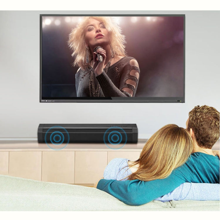 Soundbar LP-089 DC 5V Wireless Bluetooth 4.1 Subwoofer Sound Bar Speaker with Hands-free Calling, Support TF Card & U Disk