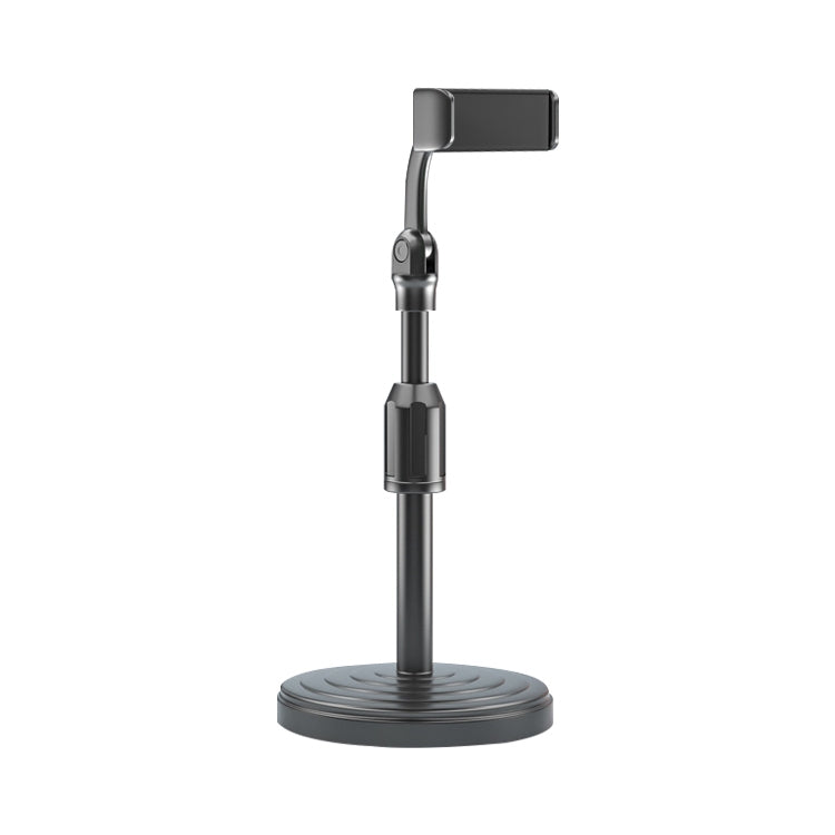 TCP-02 Universal 4-10 inch Phone Tablet Non-slip Aluminum Metal Holder Stand Adjustable Desktop Tablet Bracket Mount, Version: Single-camera Telescopic