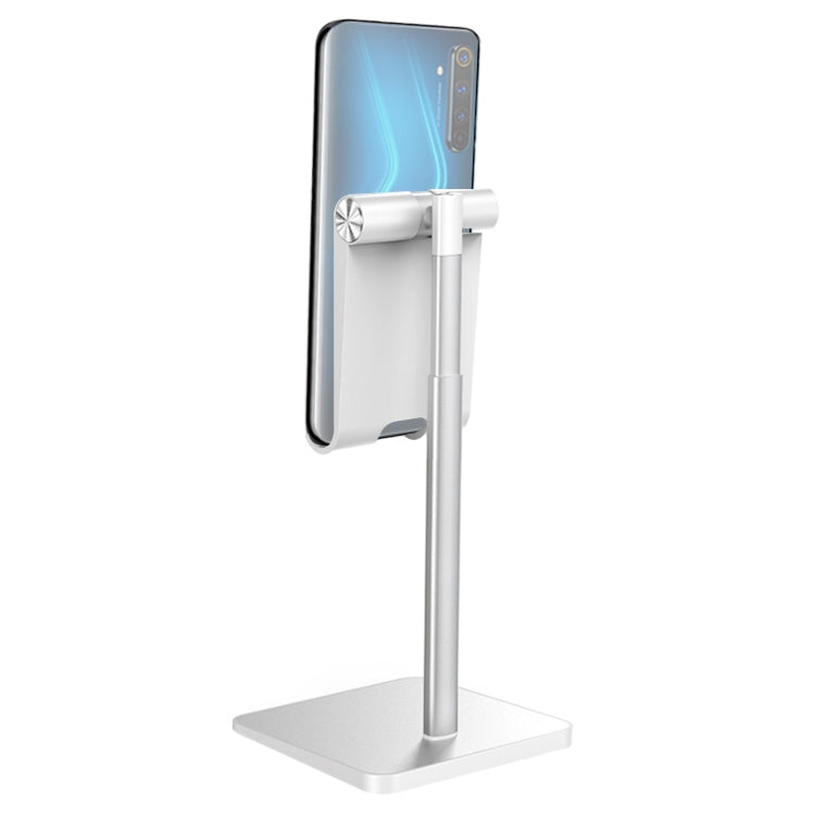 TCP-02 Universal 4-10 inch Phone Tablet Non-slip Aluminum Metal Holder Stand Adjustable Desktop Tablet Bracket Mount, Version: Four Generations Telescopic