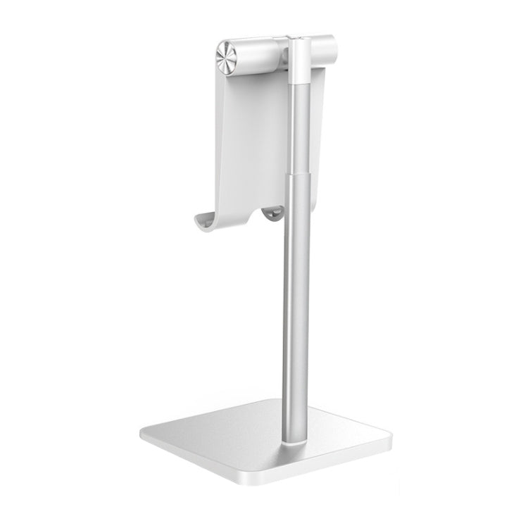 TCP-02 Universal 4-10 inch Phone Tablet Non-slip Aluminum Metal Holder Stand Adjustable Desktop Tablet Bracket Mount, Version: Four Generations Telescopic