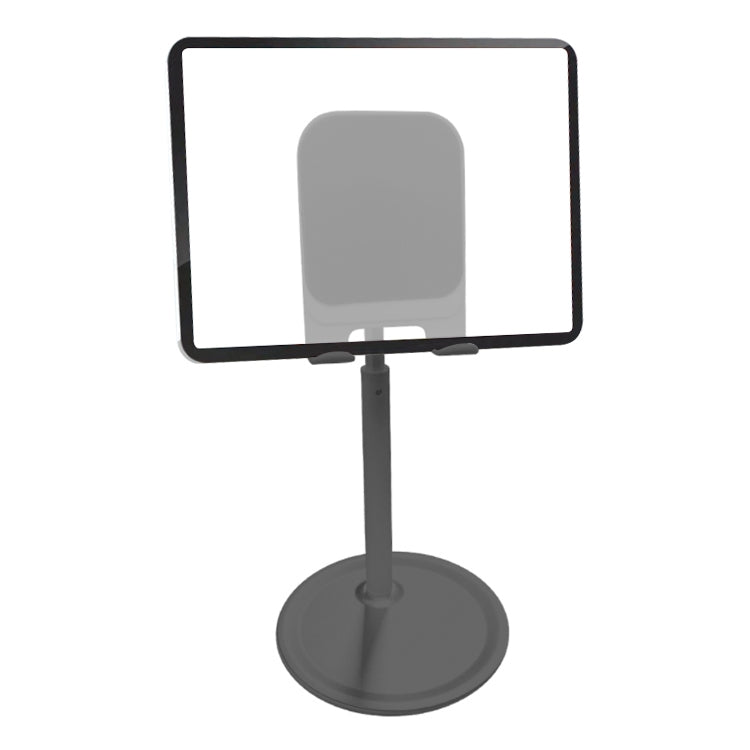 TCP-02 Universal 4-10 inch Phone Tablet Non-slip Aluminum Metal Holder Stand Adjustable Desktop Tablet Bracket Mount, Version: Generation Telescopic