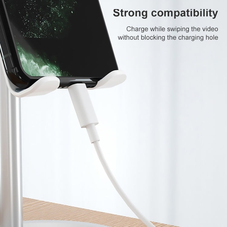 TCP-02 Universal 4-10 inch Phone Tablet Non-slip Aluminum Metal Holder Stand Adjustable Desktop Tablet Bracket Mount, Version: Generation Telescopic