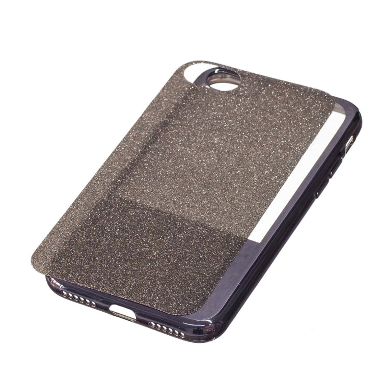 For  iPhone 8 & 7  Electroplating Mirror TPU Protective Back Cover Case
