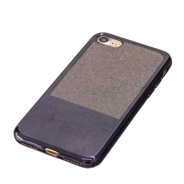 For  iPhone 8 & 7  Electroplating Mirror TPU Protective Back Cover Case