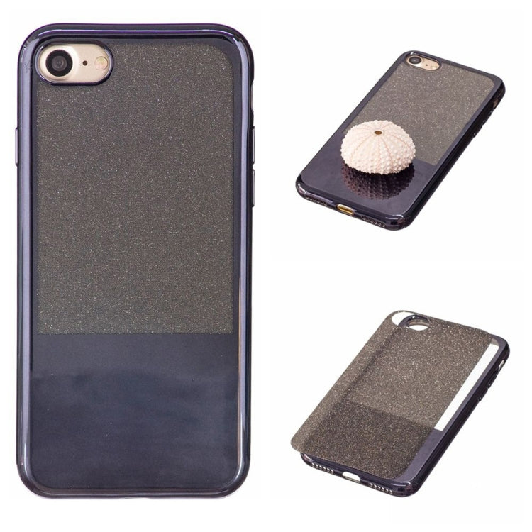 For  iPhone 8 & 7  Electroplating Mirror TPU Protective Back Cover Case