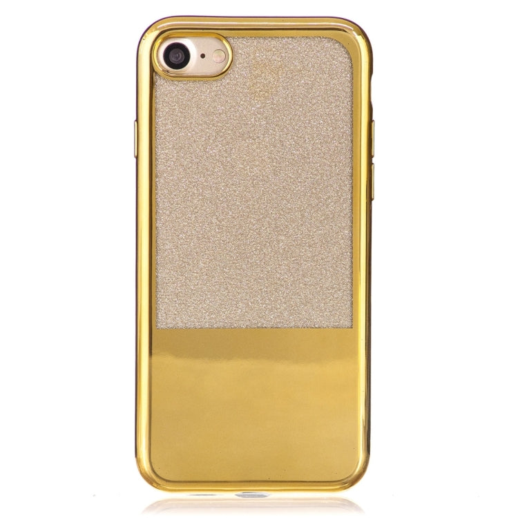 For  iPhone 8 & 7  Electroplating Mirror TPU Protective Back Cover Case