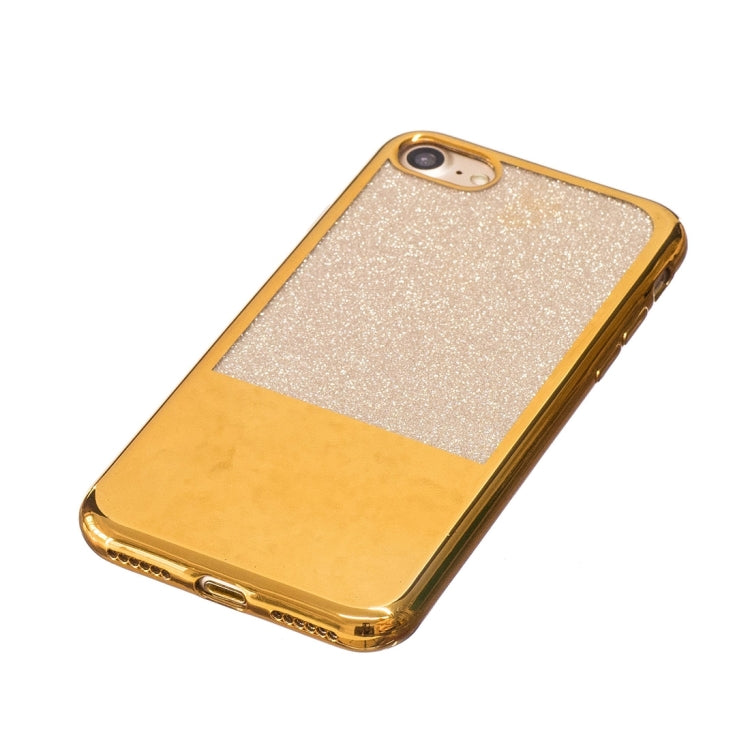 For  iPhone 8 & 7  Electroplating Mirror TPU Protective Back Cover Case