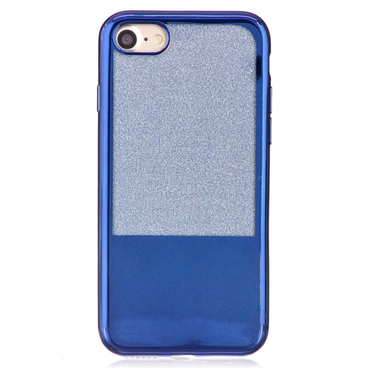 For  iPhone 8 & 7  Electroplating Mirror TPU Protective Back Cover Case