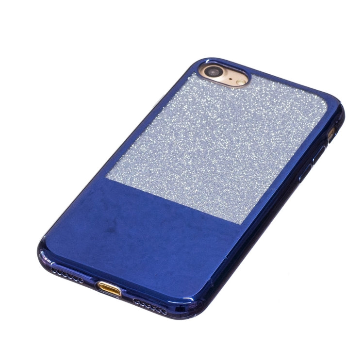 For  iPhone 8 & 7  Electroplating Mirror TPU Protective Back Cover Case