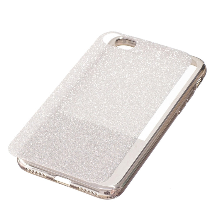 For  iPhone 8 & 7  Electroplating Mirror TPU Protective Back Cover Case
