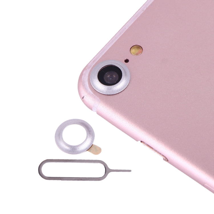 For iPhone 7 Rear Camera Lens Protective Cover with Needle